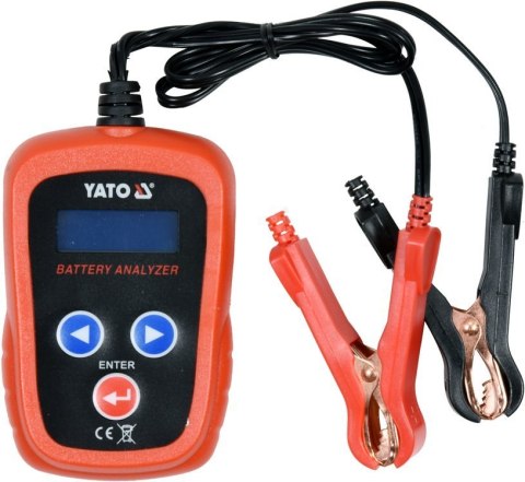 ELEKTRONICZNY TESTER AKUMULATORÓW YATO ELEKTRONICZNY TESTER AKUMULATORÓW YATO