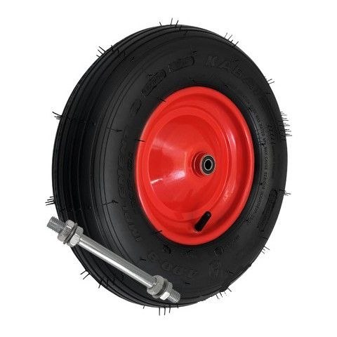 KOŁO PENUMATYCZNE METAL-GUMA 400MM BEZ OBUDOWY 400X4ŁD/12 ZABI KOŁO PENUMATYCZNE METAL-GUMA 400MM BEZ OBUDOWY 400X4ŁD/12 ZABI