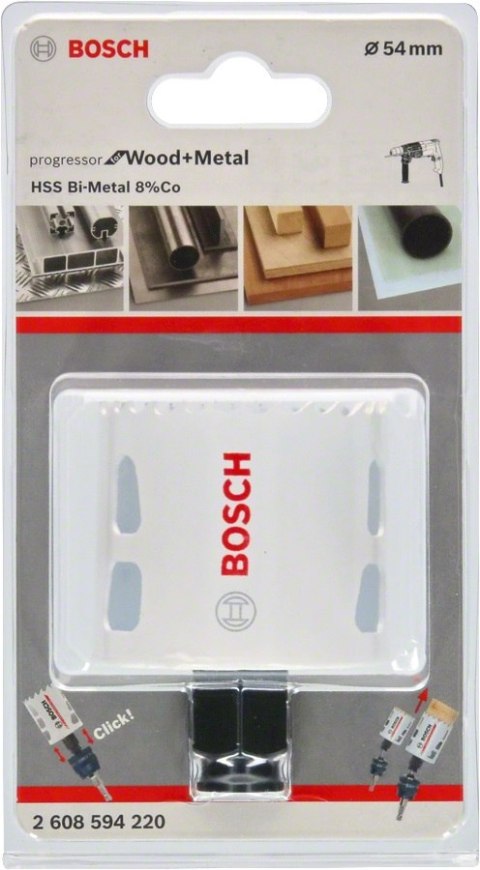 PIŁA OTWORNICA PROGRESSOR F/W&M 54MM BOSCH PIŁA OTWORNICA PROGRESSOR F/W&M 54MM BOSCH