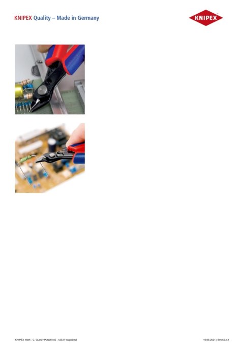 SZCZYPCE TNĄCE SUPER KNIPS 125MM KNIPEX SZCZYPCE TNĄCE SUPER KNIPS 125MM KNIPEX