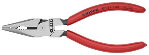 SZCZYPCE UNIWERSALNE Z OSTRO ZAKOŃCZONYMI SZCZĘKAMI PCV 145M KNIPEX SZCZYPCE UNIWERSALNE Z OSTRO ZAKOŃCZONYMI SZCZĘKAMI PCV 145M KNIPEX
