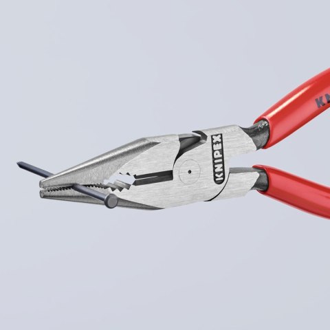 SZCZYPCE UNIWERSALNE Z OSTRO ZAKOŃCZONYMI SZCZĘKAMI PCV 145M KNIPEX SZCZYPCE UNIWERSALNE Z OSTRO ZAKOŃCZONYMI SZCZĘKAMI PCV 145M KNIPEX