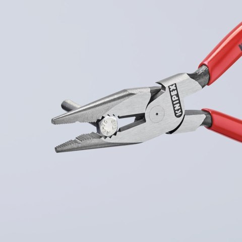 SZCZYPCE UNIWERSALNE Z OSTRO ZAKOŃCZONYMI SZCZĘKAMI PCV 145M KNIPEX SZCZYPCE UNIWERSALNE Z OSTRO ZAKOŃCZONYMI SZCZĘKAMI PCV 145M KNIPEX