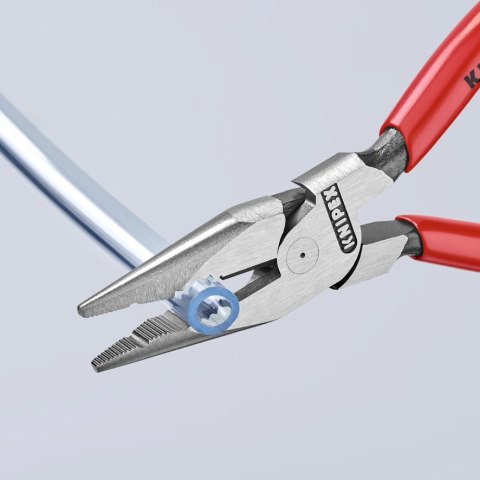 SZCZYPCE UNIWERSALNE Z OSTRO ZAKOŃCZONYMI SZCZĘKAMI PCV 145M KNIPEX SZCZYPCE UNIWERSALNE Z OSTRO ZAKOŃCZONYMI SZCZĘKAMI PCV 145M KNIPEX