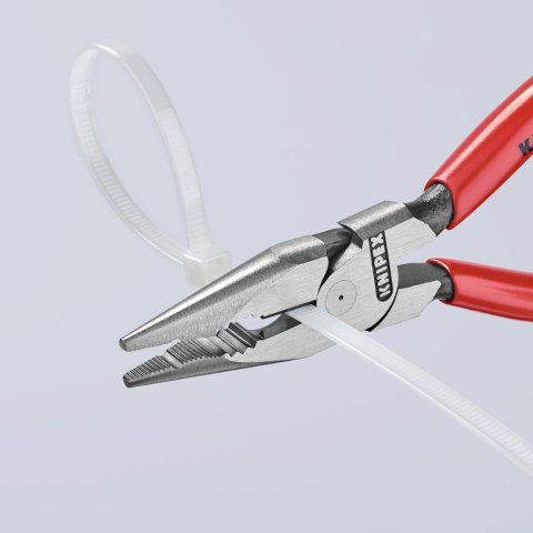 SZCZYPCE UNIWERSALNE Z OSTRO ZAKOŃCZONYMI SZCZĘKAMI PCV 145M KNIPEX SZCZYPCE UNIWERSALNE Z OSTRO ZAKOŃCZONYMI SZCZĘKAMI PCV 145M KNIPEX