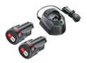 ZESTAW STARTOWY 12V 2*1,5AH + ŁADOWARKA BOSCH
