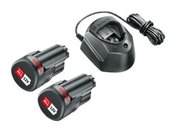 ZESTAW STARTOWY 12V 2*1,5AH + ŁADOWARKA BOSCH