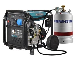 AGREGAT INWENTOROWY 8.0 KW BEZNYNA/GAZ K&S GERMANY