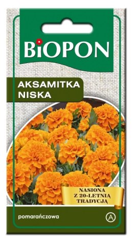 AKSAMITKA NISKA - POMARAŃCZOWA 1G BIOPON