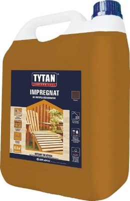 IMPREGNAT DO DREWNA OGRODOWEGO BRĄZOWY 5L TYTAN