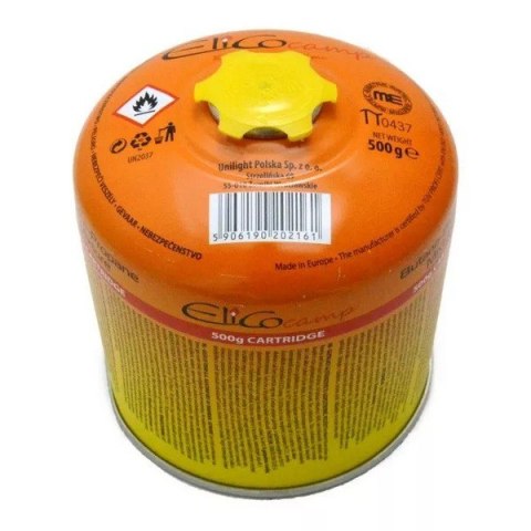 NABÓJ Z GAZEM PROPAN-BUTAN 500G 7/16' ELICO #2711 13 ELICO NABÓJ Z GAZEM PROPAN-BUTAN 500G 7/16' ELICO #2711 13 ELICO
