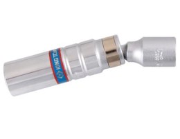 NASADKA DO ŚWIEC 3/8'' 16MM*162MM 12-KĄTNA,METALOWY KLIPS KING TONY