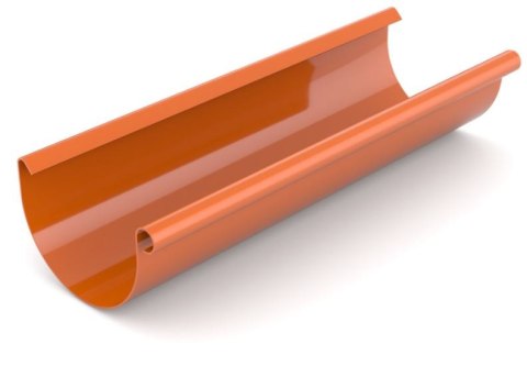 RYNNA DACHOWA PVC 75MM/4M/CEGLASTY BRYZA BRYZA RYNNA DACHOWA PVC 75MM/4M/CEGLASTY BRYZA BRYZA