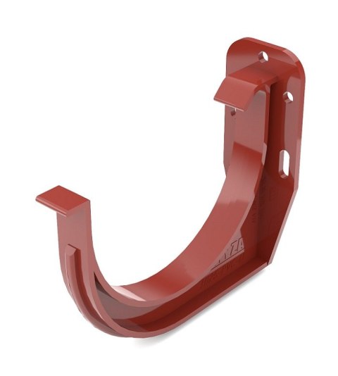 UCHWYT RYNNOWY 125MM CZERWONY BRYZA BRYZA UCHWYT RYNNOWY 125MM CZERWONY BRYZA BRYZA