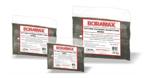 ZAPRAWA SZAMOTOWA GOTOWA 10KG BORAMAX ZAPRAWA SZAMOTOWA GOTOWA 10KG BORAMAX