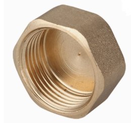 ZŁĄCZKA MOSIĘŻNA ZAŚLEPKA 3/8'' UN