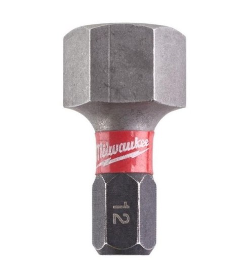 BIT, GROT, KOŃCÓWKA HEX12 25MM 2 SZT MILWAUKEE BIT, GROT, KOŃCÓWKA HEX12 25MM 2 SZT MILWAUKEE