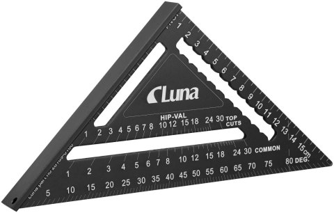 KĄTOWNIK ALUMINIOWY 175 MM LUNA KĄTOWNIK ALUMINIOWY 175 MM LUNA