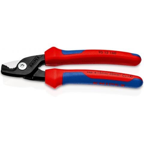 NOŻYCE DO KABLI STEPCUT 160MM KNIPEX NOŻYCE DO KABLI STEPCUT 160MM KNIPEX