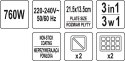 OPIEKACZ 760W, 3W1 LUND