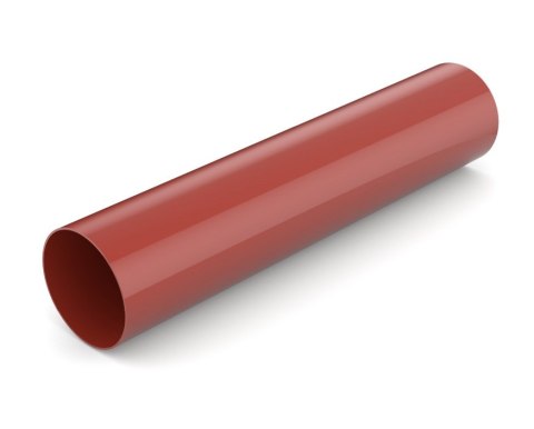 RURA SPUSTOWA 90MM 3M CZERWONY BRYZA RURA SPUSTOWA 90MM 3M CZERWONY BRYZA