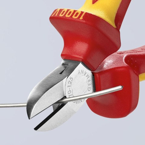 SZCZYPCE TNĄCE BOCZNE IZOLOWANE 125MM KNIPEX SZCZYPCE TNĄCE BOCZNE IZOLOWANE 125MM KNIPEX
