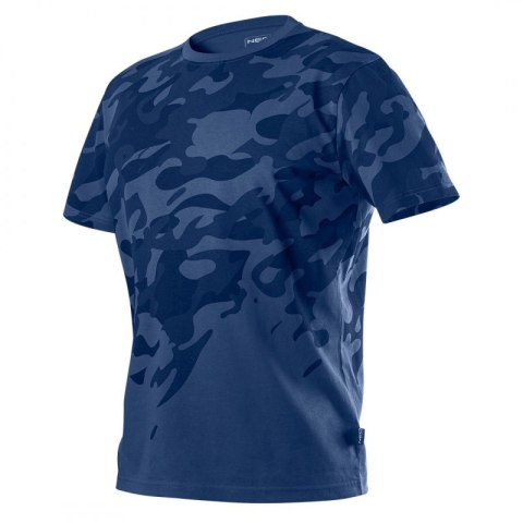 T-SHIRT ROBOCZY CAMO NAVY, ROZMIAR L NEO T-SHIRT ROBOCZY CAMO NAVY, ROZMIAR L NEO
