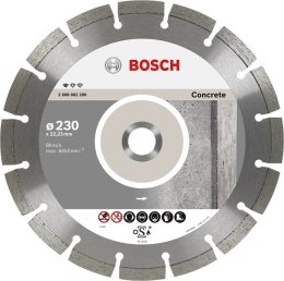 TARCZA DIAMENTOWA SEGMENTOWA CONCRETE 230*22.3*2.3 10P BOSCH