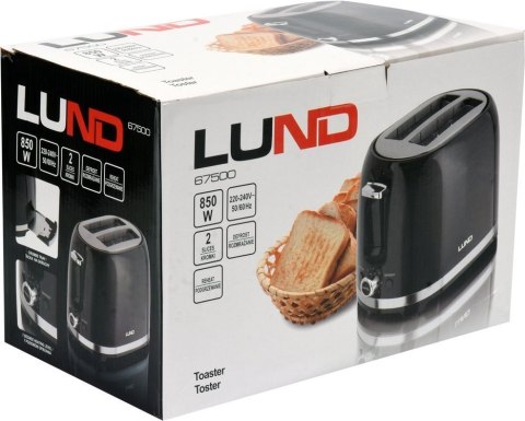 TOSTER 700-850W CZARNY LUND TOSTER 700-850W CZARNY LUND