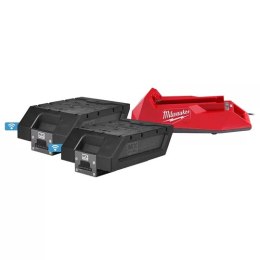 ZESTAW AKUMULATORÓW MXFNRG-406 + ŁADOWARKA MXF C MILWAUKEE