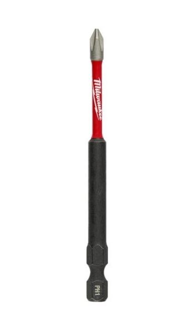 BIT, GROT, KOŃCÓWKA SHOCKWAVE PH1 90MM 1 SZT. MILWAUKEE BIT, GROT, KOŃCÓWKA SHOCKWAVE PH1 90MM 1 SZT. MILWAUKEE