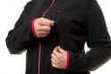 BLUZA POLAROWA DAMSKA CZARNA, ROZMIAR S NEO