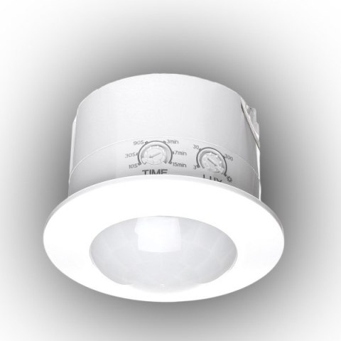 CZUJNIK RUCHU PIR BIAŁY 360 ST. 1200W 6 METRÓW IP20 KEL CZUJNIK RUCHU PIR BIAŁY 360 ST. 1200W 6 METRÓW IP20 KEL