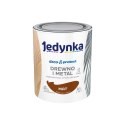 JEDYNKA DECO&PROTECT DREWNO I METAL MAT BRĄZOWY CIEMNY 0,7L JEDYNKA