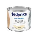 JEDYNKA DECO&PROTECT DREWNO I METAL MAT KREMOWY 0,2L JEDYNKA