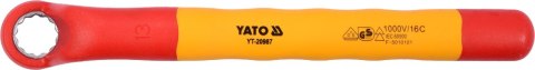 KLUCZ OCZKOWY ODGIĘTY IZOLOWANY 13MM YATO KLUCZ OCZKOWY ODGIĘTY IZOLOWANY 13MM YATO