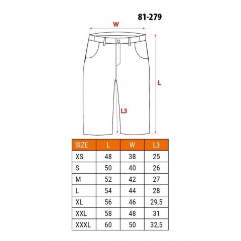 KRÓTKIE SPODENKI DENIM ROZMIAR XXL NEO KRÓTKIE SPODENKI DENIM ROZMIAR XXL NEO