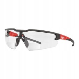OKULARY OCHRONNE Z SOCZEWKAMI POWIĘKSZAJĄCYMI +2 MILWAUKEE