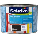 Supermal akrylowa czarna A445 0,4L Śnieżka - farba akrylowa do drewna i metalu