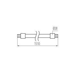 ŚWIETLÓWKA LINIOWA TUBA SZKLANA T8 LED N 22W-NW 4000K 150CM KANLUX