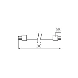 ŚWIETLÓWKA LINIOWA TUBA SZKLANA T8 LED N 9W-CW 6000K 60CM KANLUX