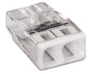 SZYBKOZŁĄCZKA WAGO 2273-202 2X0,5-2,5 MM2 BIAŁA 5 SZTUK WAGO