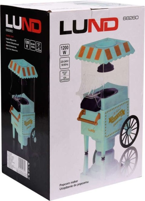 URZĄDZENIE DO POPCORNU 1200W , WÓZEK LUND URZĄDZENIE DO POPCORNU 1200W , WÓZEK LUND
