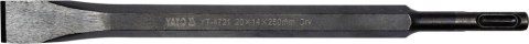 DŁUTO WĄSKIE SDS PLUS 20*14*250MM YATO DŁUTO WĄSKIE SDS PLUS 20*14*250MM YATO