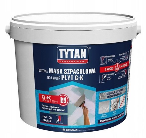 GOTOWA MASA SZPACHLOWA DO ŁĄCZEŃ PŁYT G-K 1.8KG BIAŁA TYTAN GOTOWA MASA SZPACHLOWA DO ŁĄCZEŃ PŁYT G-K 1.8KG BIAŁA TYTAN
