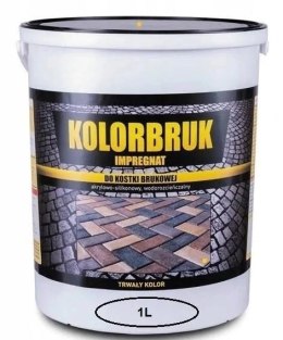 KOLORBRUK IMPREGNAT KOLORYZUJACY DO KOSTKI BRUK. CZERWONY 1L AKSILBET