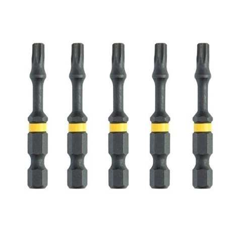 KOŃCÓWKI WKRĘTAKOWE UDAROWE TORSION T30/50 MM 5SZT DEWALT KOŃCÓWKI WKRĘTAKOWE UDAROWE TORSION T30/50 MM 5SZT DEWALT