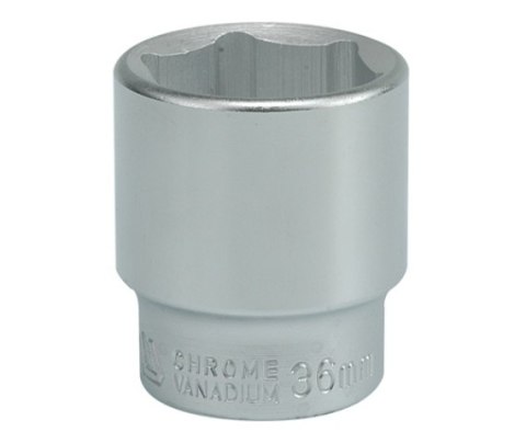 NASADKA KRÓTKA CHROMOWANA 6-KĄTNA 3/4'' 36MM YATO NASADKA KRÓTKA CHROMOWANA 6-KĄTNA 3/4'' 36MM YATO