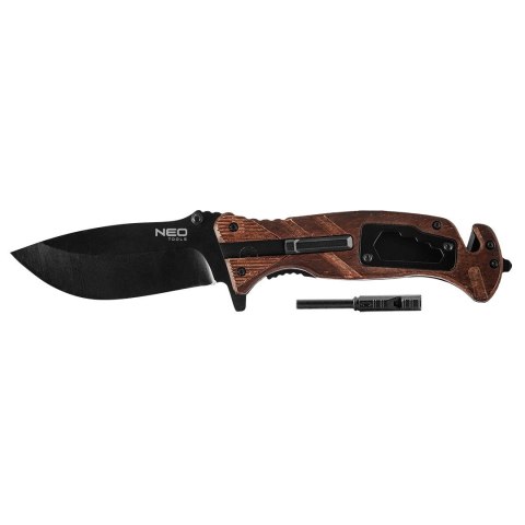 NÓŻ SURVIVALOWY SKŁADANY 22CM, 6W1 NEO NÓŻ SURVIVALOWY SKŁADANY 22CM, 6W1 NEO