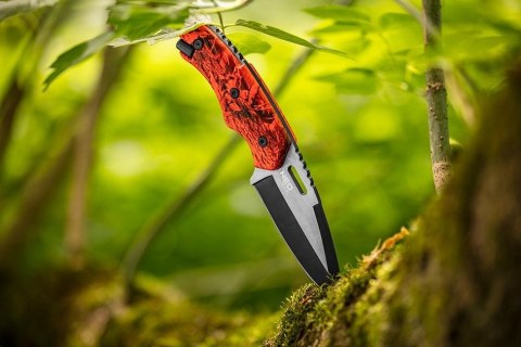NÓŻ TAKTYCZNY FULL-TANG 20CM. + KRZESIWO NEO NÓŻ TAKTYCZNY FULL-TANG 20CM. + KRZESIWO NEO